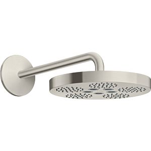 hansgrohe douche de tête Axor One 48491800 avec bras de douche, 1jet, aspect inox