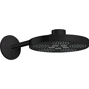 hansgrohe Axor One 48492670 avec bras de douche, noir mat