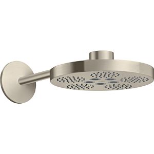hansgrohe douche de tête Axor One 48492820 avec bras de douche, 2jet, nickel brossé