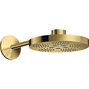 hansgrohe douche de tête Axor One 48492990 avec bras de douche, 2jet, optique or poli