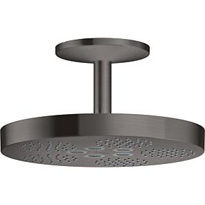 hansgrohe Axor One Kopfbrause 48493340 mit Deckenanschluss, 1jet, brushed black chrome