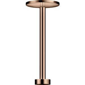 hansgrohe Axor One raccordement au plafond 48496300 300mm, pour douche de tête 280 2jet, or rouge poli