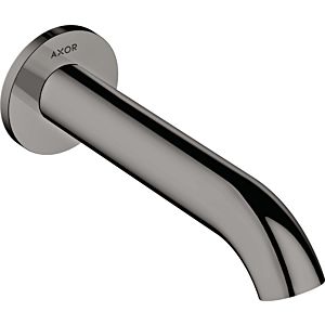 hansgrohe Axor Uno bec de bain 38411330 projection 178mm, courbé, avec rosace, montage mural, chrome noir poli