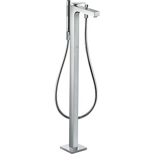 Axor Citterio hansgrohe 39471000 bath mixer, floor-standing, with lever handle, diamond cut, chrome