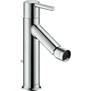hansgrohe Axor Starck Bidetarmatur 10214000 mit Hebelgriff, Ablaufgarnitur