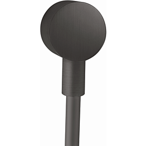 hansgrohe Axor Schlauchanschluss 27451340 rund, mit Rückflussverhinderer, brushed black chrome