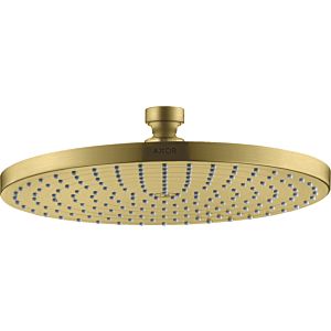 hansgrohe Axor Starck overhead shower 28494950 ceiling or wall mounting, 240mm, 1jet, brushed brass