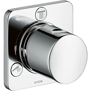 hansgrohe Fertigmontageset Axor Citterio M Unterputz, Ab-/Umstellventil, Trio/Quattro, chrom