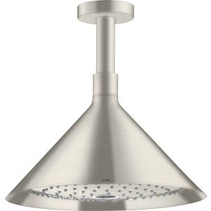 hansgrohe Axor douche de tête 26022800 avec raccordement au plafond, optique inox