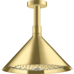 hansgrohe Axor Kopfbrause 26022950 mit Deckenanschluss, brushed brass