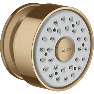 hansgrohe Axor Seitenbrause 28464140 runde Rosette, schwenkbar, 1jet, brushed bronze