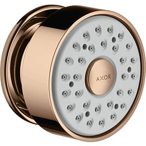 hansgrohe Axor side shower 28464300 round rosette, swivelling, 1jet, polished red gold