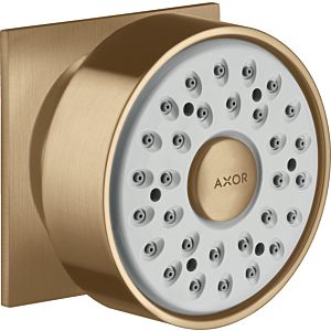 hansgrohe Axor douche latérale 28469140 rosace carrée, pivotante , 1jet, bronze brossé