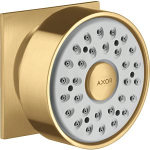 hansgrohe Axor side shower 28469250 square rosette, swivelling, 1jet, brushed gold optic