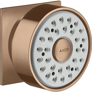 hansgrohe Axor douche latérale 28469310 rosace carrée, pivotante , 1jet, or rouge brossé