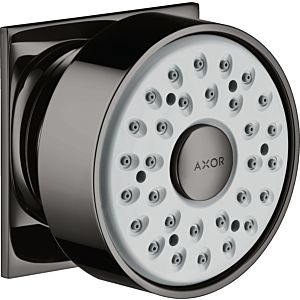 hansgrohe Axor side shower 28469330 square rosette, swivelling, 1jet, polished black chrome