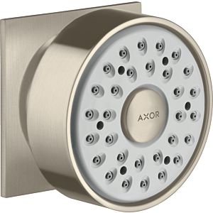 hansgrohe Axor Seitenbrause 28469820 eckige Rosette, schwenkbar, 1jet, brushed nickel