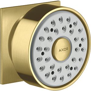 hansgrohe Axor Seitenbrause 28469950 eckige Rosette, schwenkbar, 1jet, brushed brass