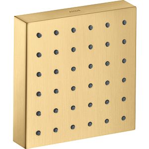 hansgrohe Axor Starck Fertigmontageset 28491250 UP-Brausemodul, 120x120mm, brushed gold optic