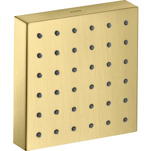 hansgrohe Axor Starck Fertigmontageset 28491950 UP-Brausemodul, 120x120mm, brushed brass