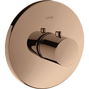 hansgrohe Axor Uno Fertigmontageset 38715300 Unterputz-Thermostat, polished red gold