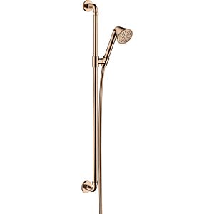 hansgrohe Axor Brauseset 26023300 900mm, mit Handbrause 85 1jet, polished red gold