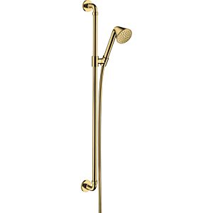 hansgrohe Axor Brauseset 26023990 900mm, mit Handbrause 85 1jet, polished gold optic