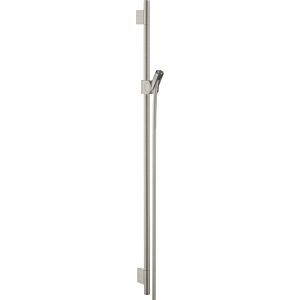hansgrohe barre de douche Axor Uno 27989800 900mm, avec flexible de douche 1600mm, aspect inox