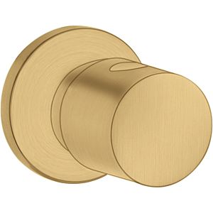 hansgrohe Axor Uno trim set 38976250 concealed shut-off valve, brushed gold optic