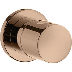 hansgrohe Axor Uno Fertigmontageset 38976300 Unterputz-Absperrventil, polished red gold