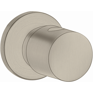 hansgrohe Axor Uno trim set 38976820 concealed shut-off valve, brushed nickel