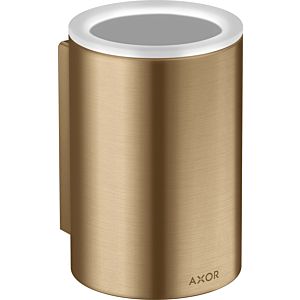 hansgrohe Axor tooth cup 42804140 d= 76x114mm, wall mounting, brushed bronze
