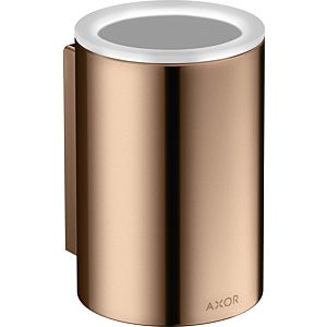 hansgrohe Axor tooth cup 42804300 d= 76x114mm, wall mounting, polished red gold