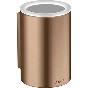 hansgrohe Axor Zahnbecher 42804310 d= 76x114mm, Wandmontage, brushed red gold