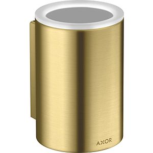 hansgrohe Axor tooth cup 42804950 d= 76x114mm, wall mounting, brushed brass