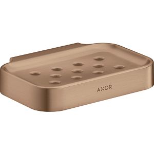 hansgrohe Axor soap dish 42805310 127x90mm, wall mounting, brushed red gold