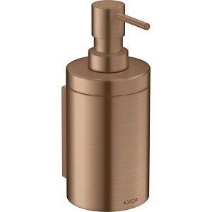 hansgrohe Axor Lotionspender 42810310 d= 76x182mm, Wandmontage, brushed red gold