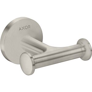 hansgrohe Axor hand tuck hook 42812800 double, wall mounting, stainless steel optic