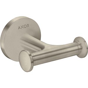 hansgrohe Axor crochet à main 42812820 double, montage mural, nickel brossé