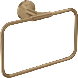 hansgrohe Axor towel ring 42823140 250x216mm, swiveling, wall mounting, brushed bronze