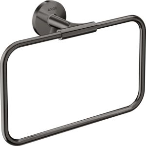 hansgrohe Axor towel ring 42823330 250x216mm, swiveling, wall mounting, polished black chrome