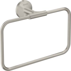 hansgrohe Axor towel ring 42823800 250x216mm, swiveling, wall mounting, stainless steel optic
