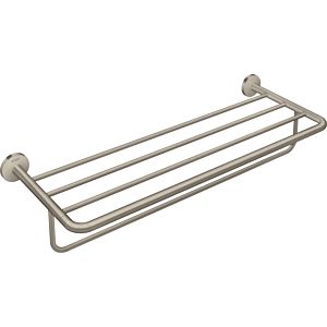 hansgrohe Axor towel rack 42843820 655x250mm, with towel holder, wall mounting, brushed nickel