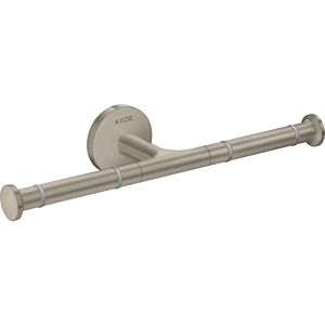 hansgrohe Axor paper roll holder 42857820 double, wall mounting, brushed nickel