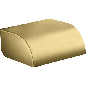 hansgrohe Axor paper roll holder 42858950 146x142mm, with lid, wall mounting, brushed brass