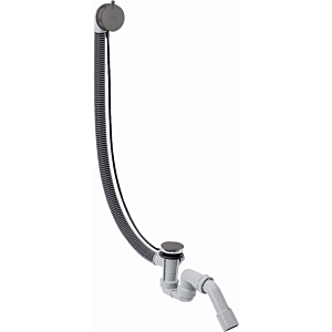 hansgrohe Flexaplus Komplettset 58318340 Ab- und Überlaufgarnitur, brushed black chrome