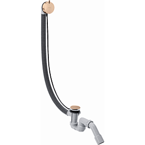 hansgrohe Flexaplus set complet 58318300 set de vidage et trop-plein, or rouge poli