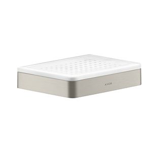 hansgrohe Axor Seifenschale 42803800 Keramikeinsatz, Edelstahl-Optik