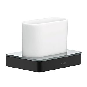 hansgrohe Axor Zahnglas 42834670 Glas, Wandmontage, mattschwarz