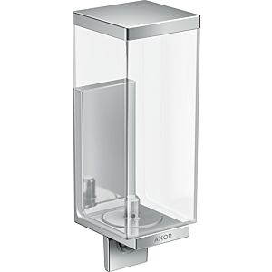 hansgrohe Axor Universal Rectangular Lotionsspender 42610000 Glas, Wandmontage, chrom